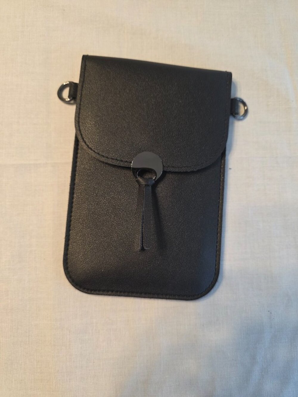 Save the Girls Black Touchscreen Smartphone Pouch Bag Sleek Professional Travel